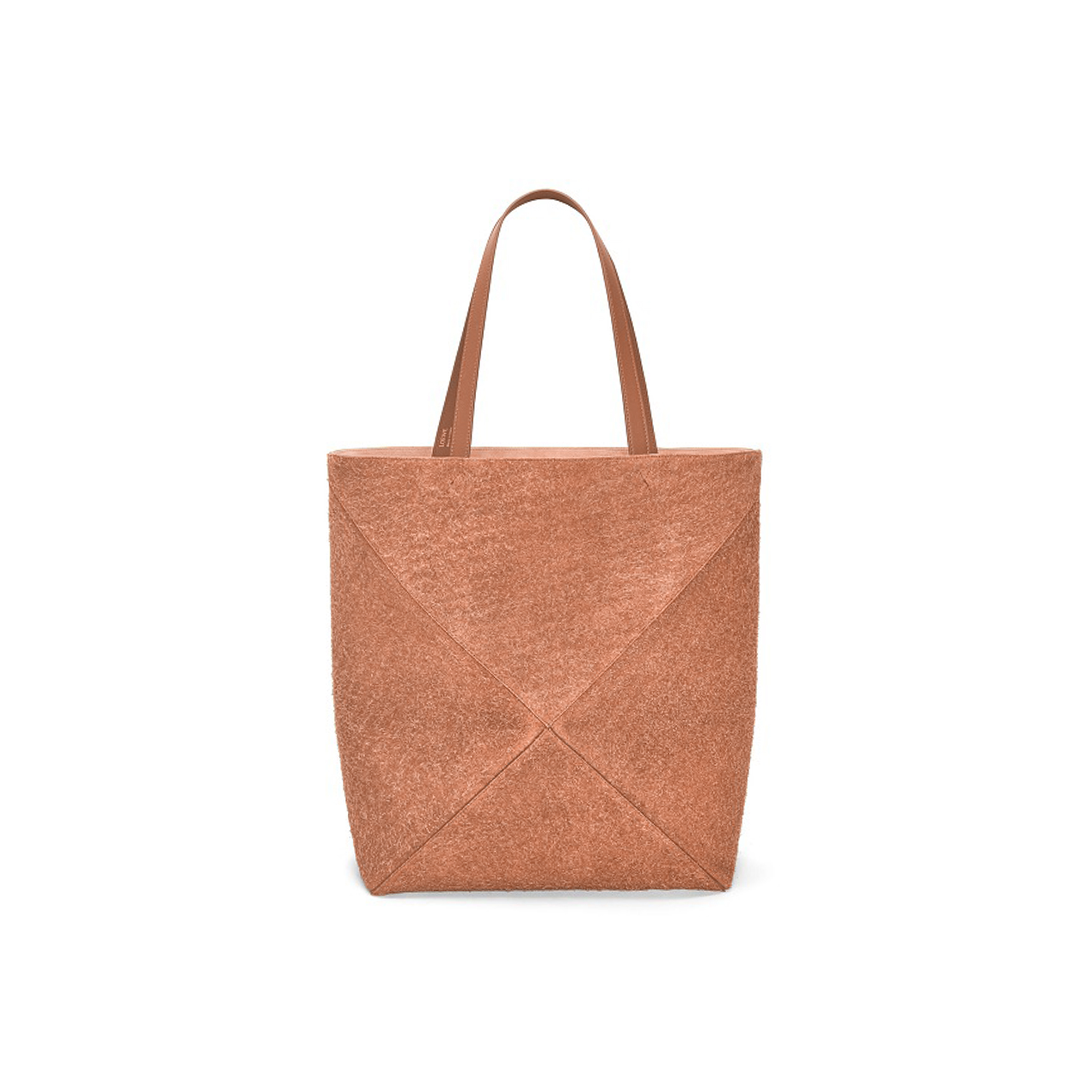 L0ew* medium puzzle fold tote in suede b510q18x01-8715 (25.5*31.5*14.5cm)